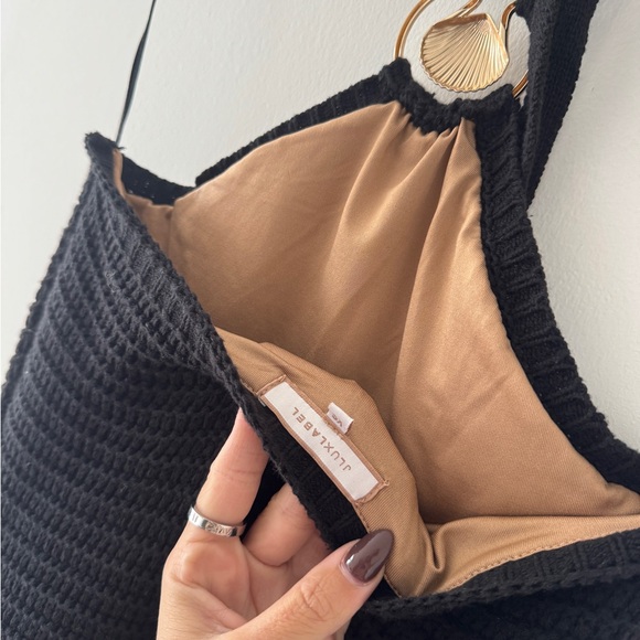 JLUXLABEL Overseas Halter Black Maxi Dress XS - Picture 9 of 11